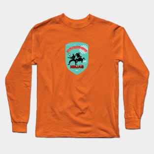 Rock On You Crazy Ninjas(Blue) By Abby Anime(c) Long Sleeve T-Shirt